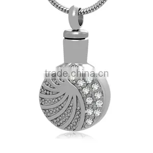 Pet Cremation Urn Fashoin Stainless Steel Jewelry Best Selling Pet Cremation Urn Key Chain thumbnail-1