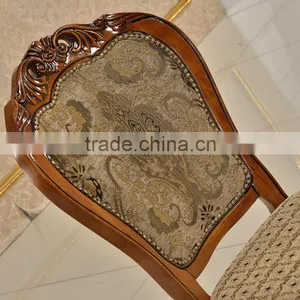 Best Seeling Carved Wood Chair Wood Dining Chair thumbnail-5