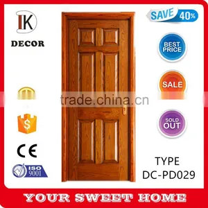 Nature Wood Panel Door Design With Any Kind of Material thumbnail-1