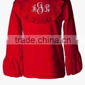 The Factory Price Blank Baby Long Sleeve T-shirts Wholesale,baby Doll Ruffle t Shirts Wholesale thumbnail-1