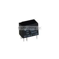 Signal 30 Volt Miniature Power Relay Automatic Control ROHS 150mW Coil Power thumbnail-1