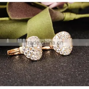2016 Fashion Earring Hot-sell Gold Earrings Crystal thumbnail-2