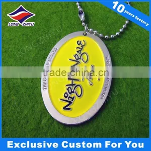 Hot Selling Custom Painted Metal Dogtag thumbnail-6