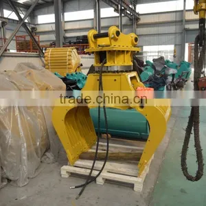 Excavator Rotating Grab, Excavator Rotatory Sorting Grapple thumbnail-5
