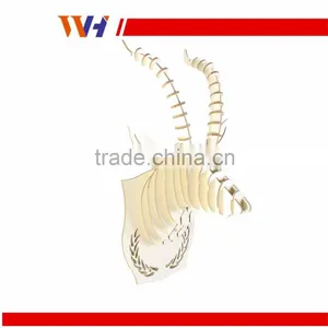 North-Europe Style Wall Hanging Art Home Decoration Animal Wooden Craft thumbnail-3