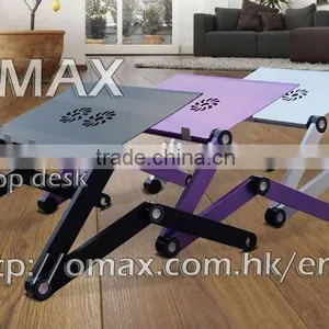 Portable Folding Stand Breakfast Stand Adjustable Laptop Desk thumbnail-3