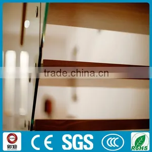 Prefabricated Indoor Wood Straight Stairscase Design With PVC Handrail thumbnail-3