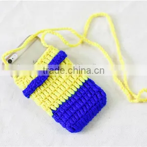 2016 New 7*11cm 100% Acrylic Material Knitted Women Purse thumbnail-3