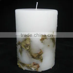 Decorative Candle/Botanical Hand Poured Candles thumbnail-1