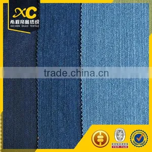 9oz Bleach Twill Cotton Polyester Spandex Stock Denim Fabric thumbnail-4