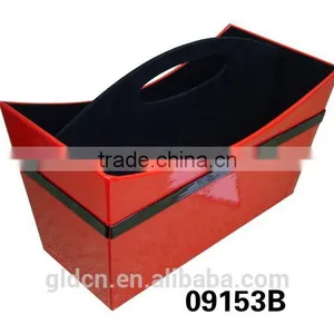 PVC Leather Storage File Box thumbnail-1