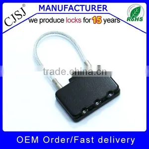 High Security Colorful Digital Combination Cable Lock thumbnail-1