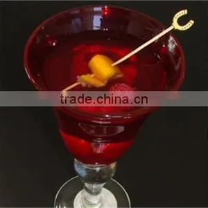 Factory Sale Online Shop Short Cocktail Stick Flags With Knot thumbnail-1