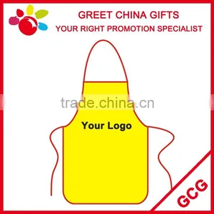 PVC Coated Waterproof Promotional Bib Kitchen Apron With Pockets thumbnail-3