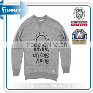 100 Cotton Children Sweatshirt Pullover Crew Collar Sweatshirt thumbnail-1