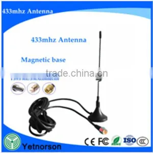 Hot Sale 433MHz Antenna Mini Magnetic 433 MHz Spring Antenna With SMA Connector and RG 174 thumbnail-2