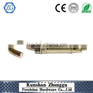 Hook Bolt Sleeve Anchor Low Carbon Steel Yellow Zinc M8*45 thumbnail-1