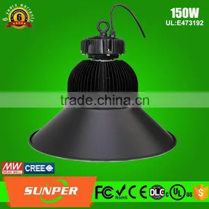 New Product 130lm/w 100w 150w 200w UFO Led High Bay Nichia Led Chip and Meanwell Driver thumbnail-4