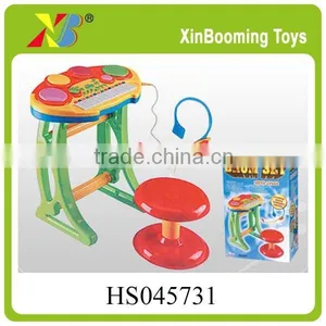 Hot Sale Plastic Electronic Drum Toys With Organ Keyboard thumbnail-1