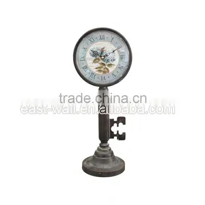 Hot Sale Custom Tag Electric Desk Battery Operated Calendar Clock thumbnail-2