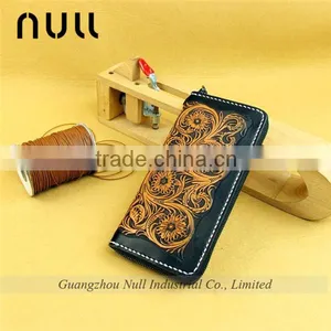 New Design Custom Woman Flower Embroidered Wallets thumbnail-3