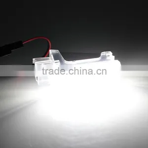 Keen New Designs One Year Warranty Led License Plate Lamp Canbus License Plate Light for A Udi and VW Quality Choice thumbnail-5