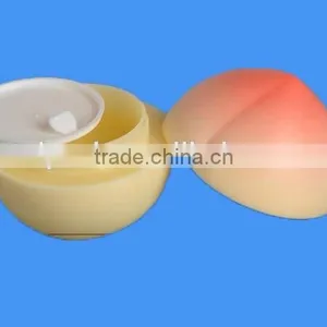 Fruit Shaped Cream Jar , Cute Cosmetic Cream Jars , Peach Jar for Face Cream Hand Cream Packaging thumbnail-2