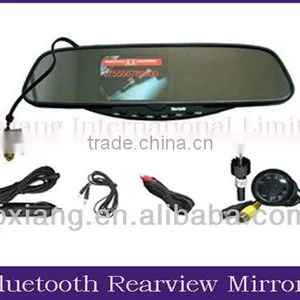 Noise Suppression Bluetooth Rearview Mirror Car Kit thumbnail-1