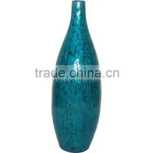 Mother of Pearl Slim Flower Vases thumbnail-1