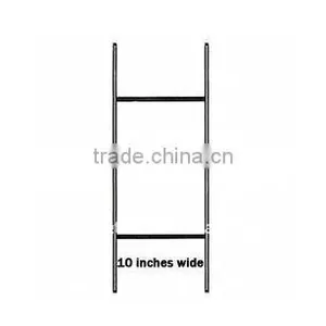 Wholesales Metal Wire H Yard Sign Stakes thumbnail-1