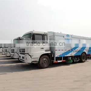 YUTONG Euro Four Emissions Plain Coloured Green Big Energy-efficient Road Washer Trucks thumbnail-2
