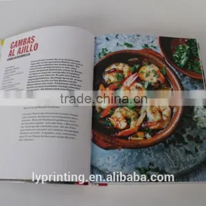 Printing High Quality Hard Cover Cookbook Books for Sale thumbnail-2