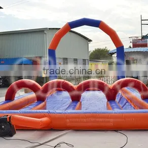Commercial Inflatable Surf Board Playground Game for Sale, Inflatable Track Slip thumbnail-1