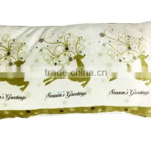 Rectangular Christmas Mi-lu Deer Sofa Pillow , Throw Pillow thumbnail-2
