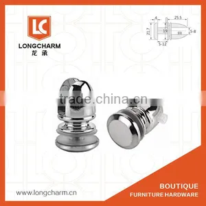 Longcharm Furniture Hardware Factory Metal Shelf Clips for Bathroom Glass Shelf thumbnail-1