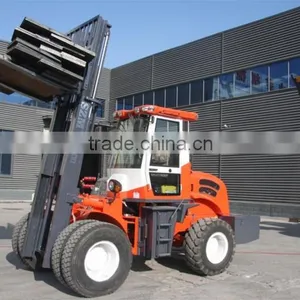 Diesel Rough Terrain Forklift 4*4 4 Way Forklift thumbnail-1