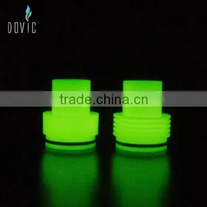 Glow 22 mm Wide Bore Chuff Enuff Top Cap ,22 mm Wide Bore Glass Drip Tip Wholesale thumbnail-2