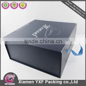 Foil Stamping Overflap Rigid Packaging Paper Box, Rigid Box thumbnail-1
