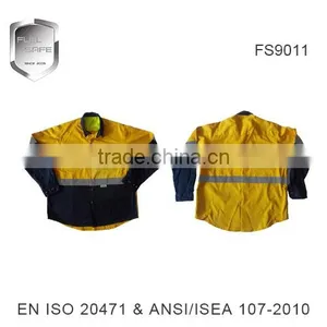 2016 Safety hi Vis Long Sleeve Workwear thumbnail-1