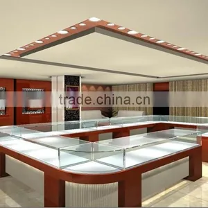 High End Modern 3d Rendering Jewellery Shop Furniture Design thumbnail-3