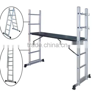 MULTIPURPOSE FOLDING ALUMINIUM LADDER MULTIFUNCTION ALUMINIUM LADDERS thumbnail-1