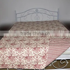 Fake Pacthwork Cotton Printed Quilt thumbnail-1