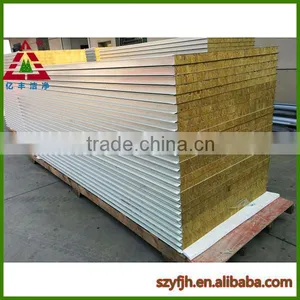 2015 Factory Price Fire-proof Rock Wool Sandwich Panel thumbnail-1