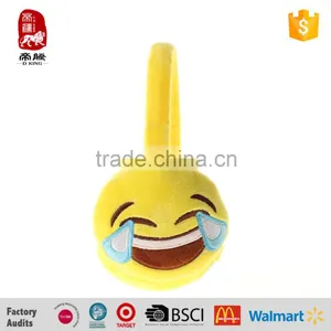 Emoji Plush Ear Muff/safety Ear Muff Emoji Shape/personalized Ear Muffs thumbnail-3