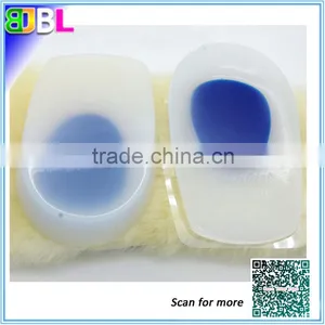 Medical Grade Silicone Gel Shoe Insole , Plantar Heel Support Pad Cup, Orthotic Cushion. thumbnail-1