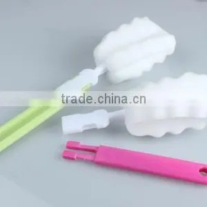 Bottle Cleaning Brush/ Cup Brush Sponge/foldable Cleaning Brush Sponge thumbnail-3