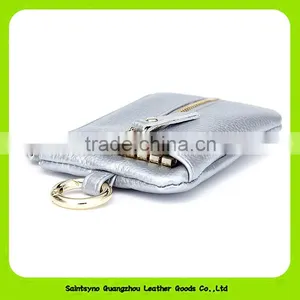 16666 Eco-friendly Cute Key Holder Leather Key Ring Holder for Lady thumbnail-2