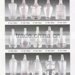 Custom Made OEM Manufacture Glass Alcohol Bottle Wine Bottle Spirit Bottle thumbnail-1