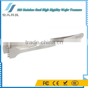 BEST-91-6T SA 302 Stainless Steel High Rigidity Wafer Tweezers Best Tweezers thumbnail-4