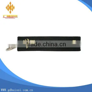 High Quality Cheap Customized Embroidery Golden Letter Key Chain no Minimum Order thumbnail-1